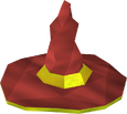 A detailed Fire Infinity hat.