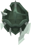 A detailed degraded Adamant spikeshield