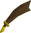 Bronze scimitar