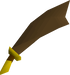 Bronze scimitar