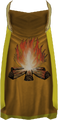 A trimmed firemaking cape.