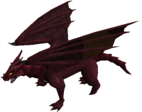 A Red Dragon, the prime attraction at the isle.