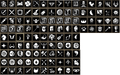 All the symbols you can have on your clan vexillum